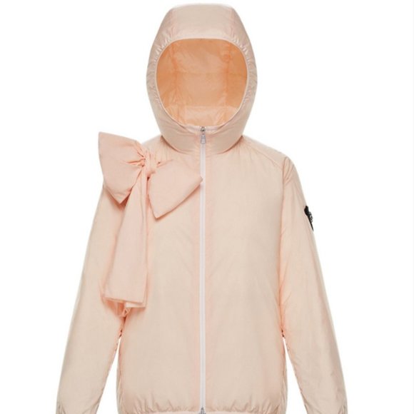 NWT Moncler Genius 4 SIMONE ROCHA "Annie" Down Jacket in Light Pink Sz 2 - Picture 7 of 10